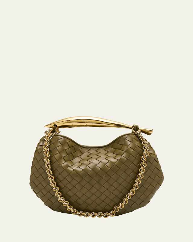 Sardine Small Nappa Leather Top-Handle Bag